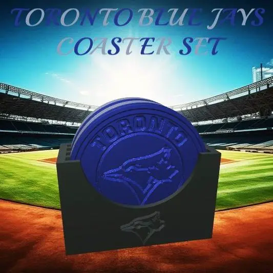 Toronto Blue Jays Coaster Set (MLB)