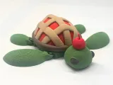 3D Printable Flexi Pie Turtle-2