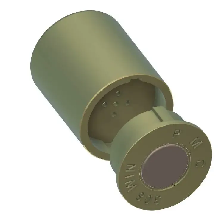 Bullet Casing Planter Pot