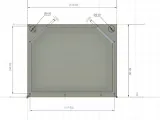Square Line Gutter Cap-4