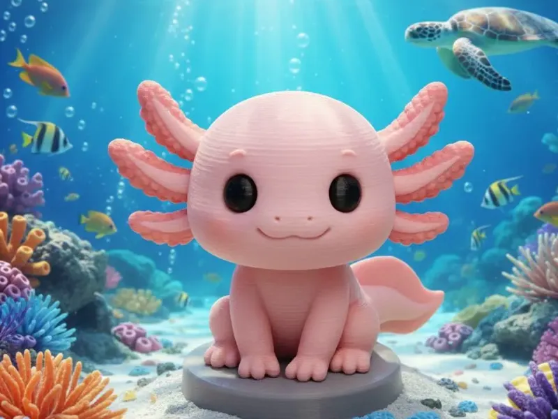 Cute Axolotl