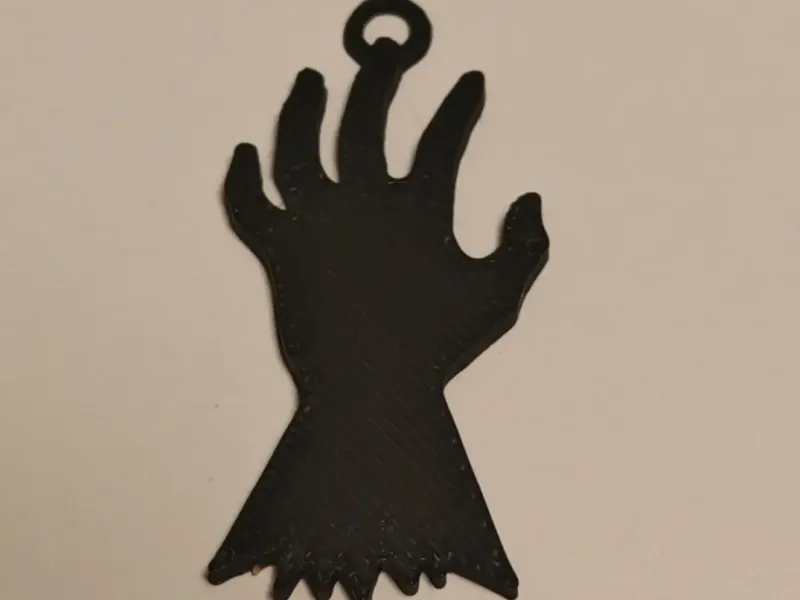 Halloween Creepy Hand Pendant
