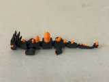 Flexi Crystal Dragon, Cute Articulated Dragon-2