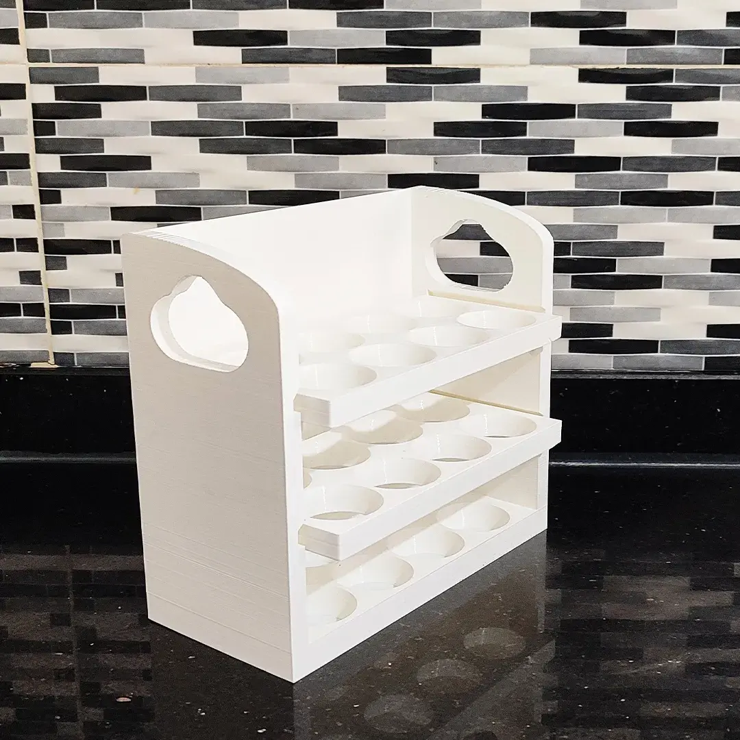 Egg Holder, Egg Storage Rack, Refrigerator Organizer Box