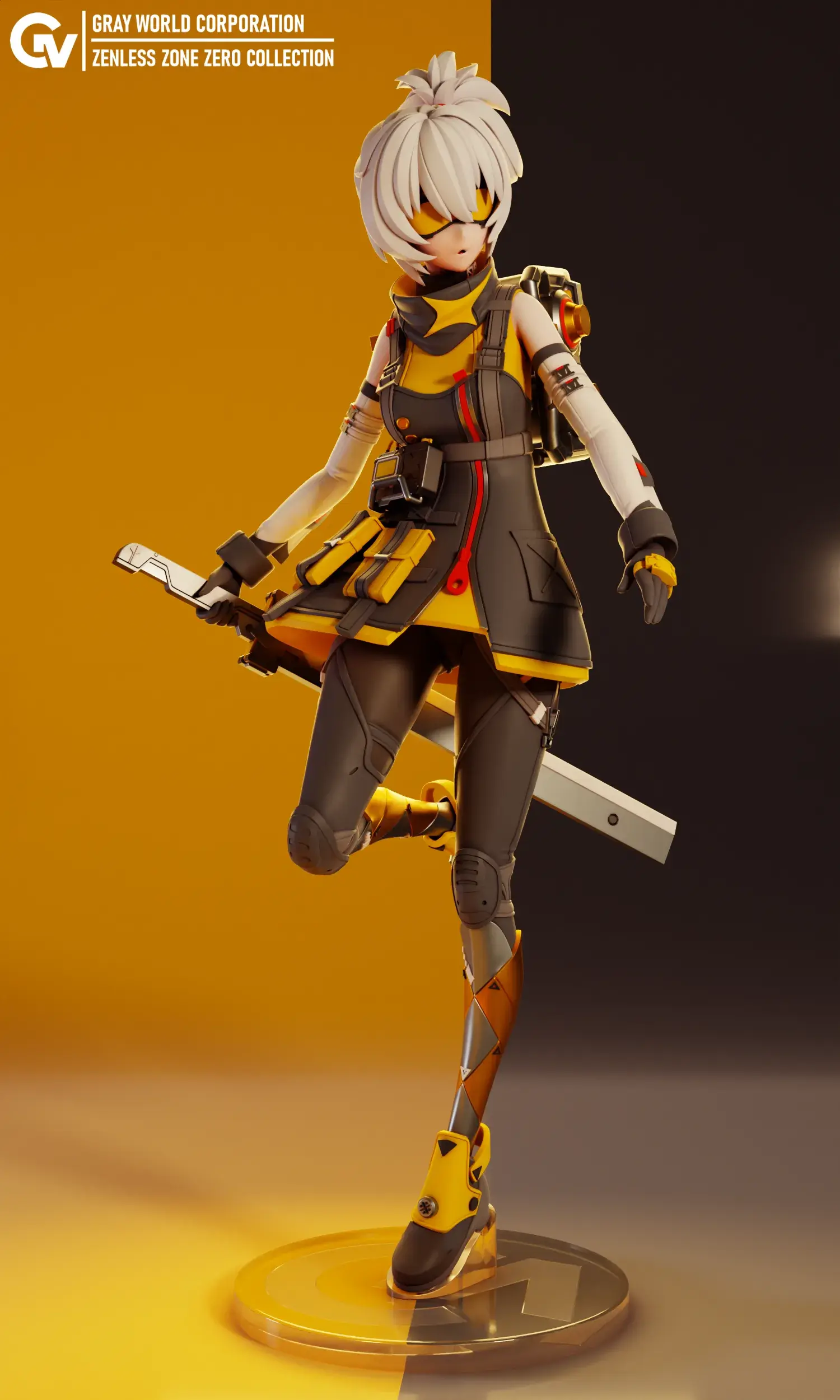Characters & Creatures STL Download - Soldier 11 | Zenless