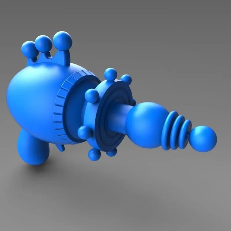 Killer Klowns from Outer Space Cotton Candy Gun 3D print mod
