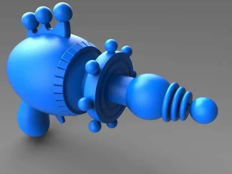 Killer Klowns from Outer Space Tun de vată de zahăr Mod de imprimare 3D