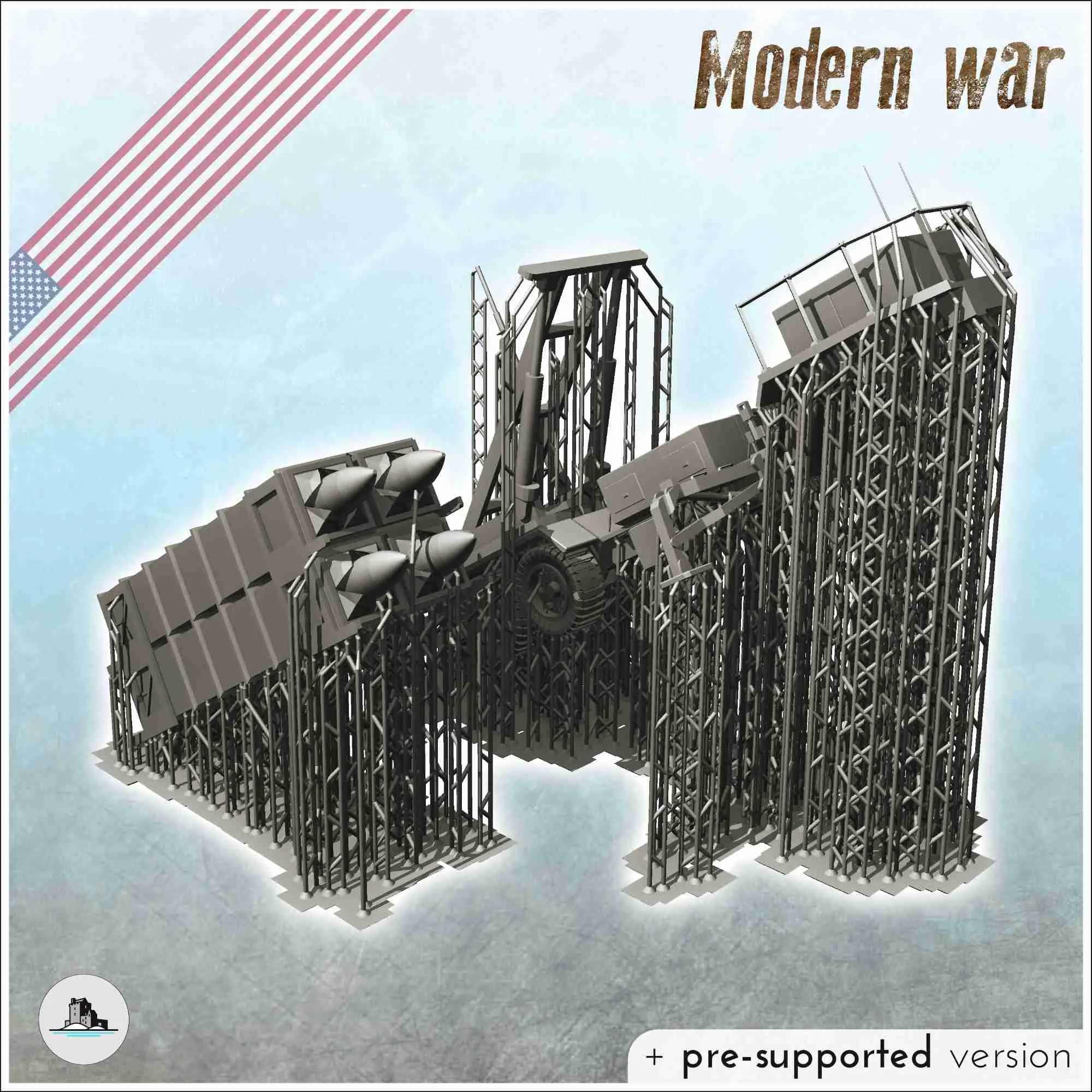 ABD MIM-104 Patriot hava savunma batarya sistemi (3) - manzara