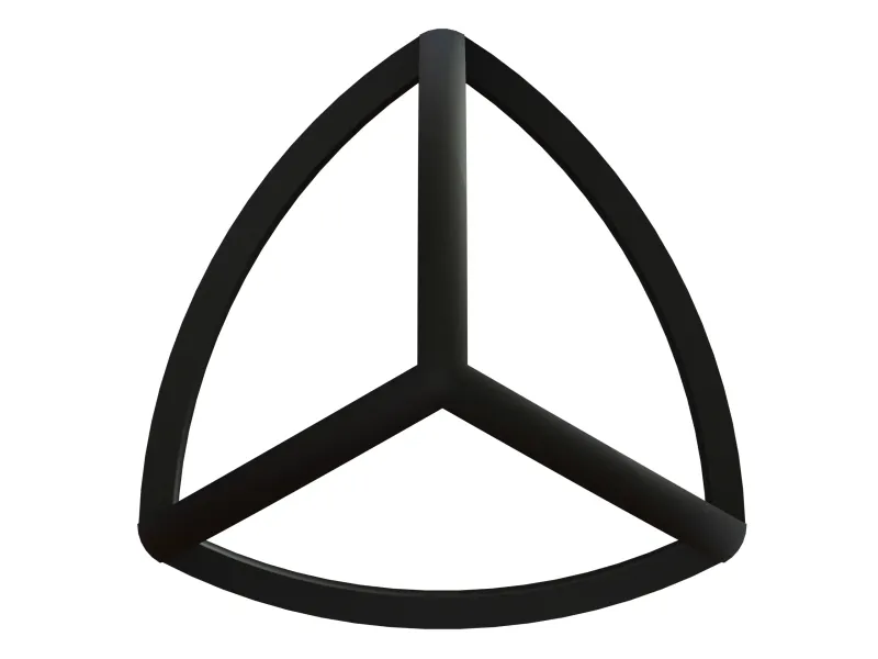 Tel Kafes Şekli Reuleaux Tetrahedron