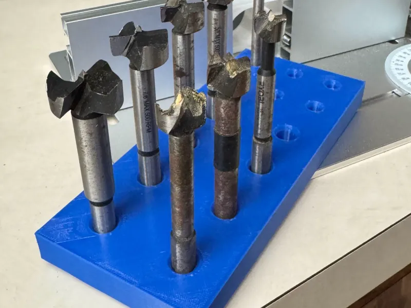 Portapunte Il portapunte Fortner contiene 8 punte da 3/8" e 6 da 1/4"