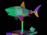 Realistic Shark Model Kit – 1m Educational Display-1