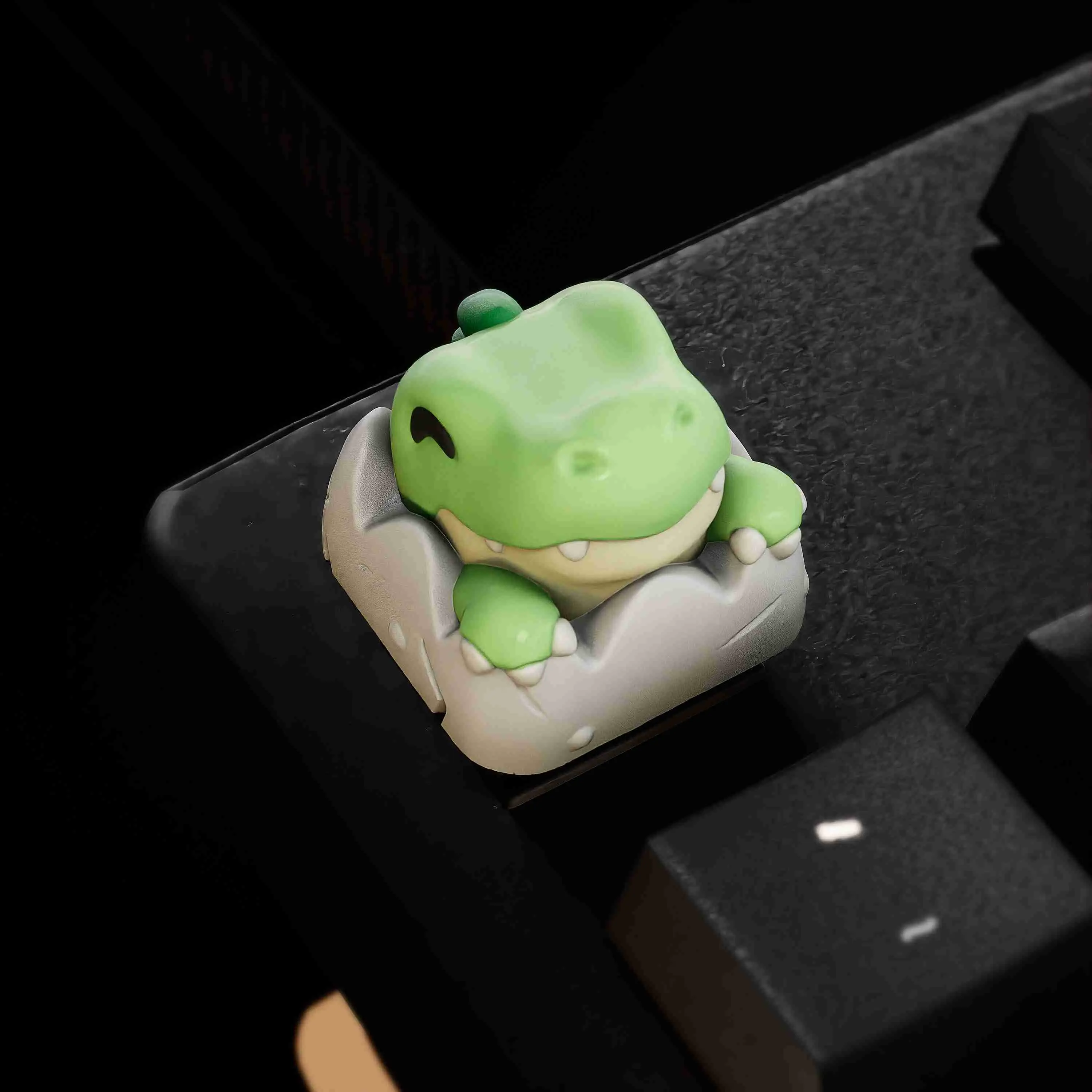 Dinosaur Hatching keycaps - Teclado mecánico