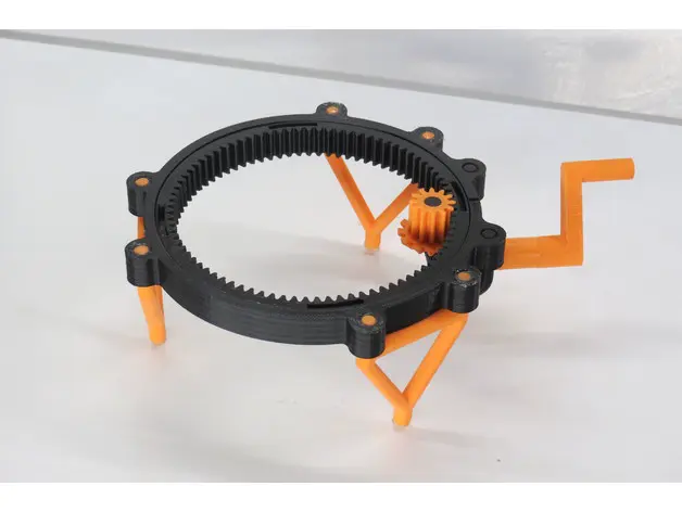 Fully 3D-printable turntable by Bribro12