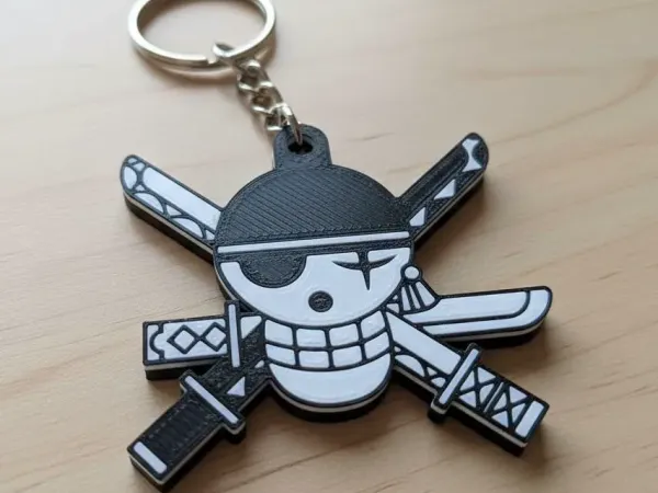 Keychain Zoro - One piece