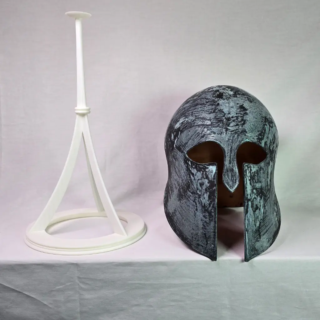Early Corinthian Helmet with Stand