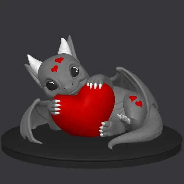 Valentines dragon support free