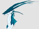 Blue Beast the aquatic dragon head-3