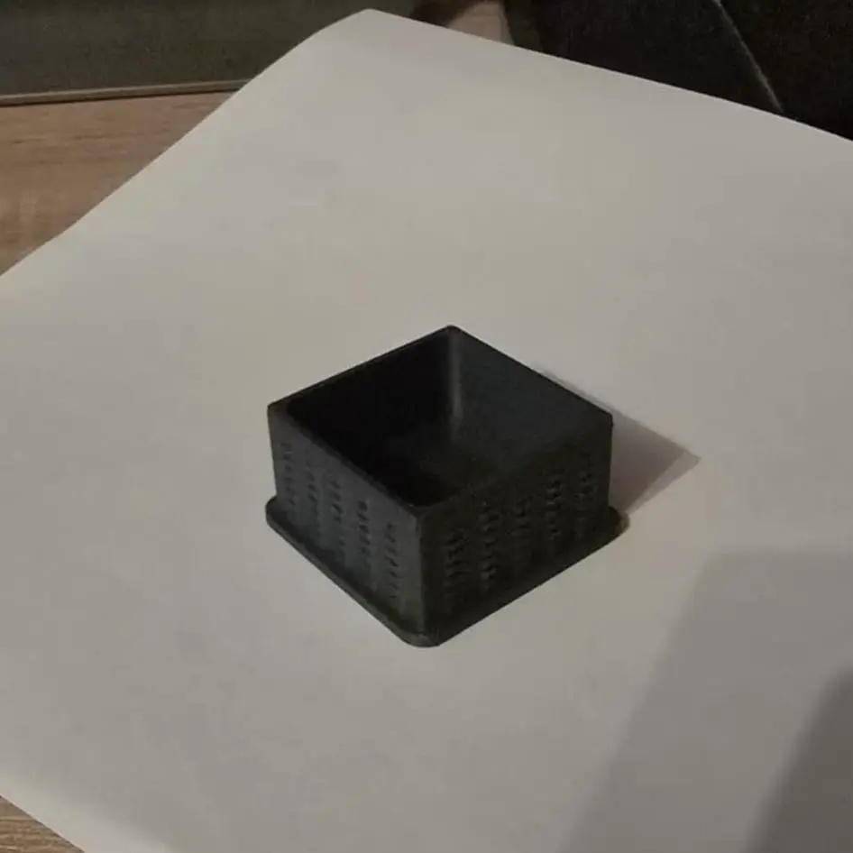 cube profile (yokel profile) cover 40x40x2 mm