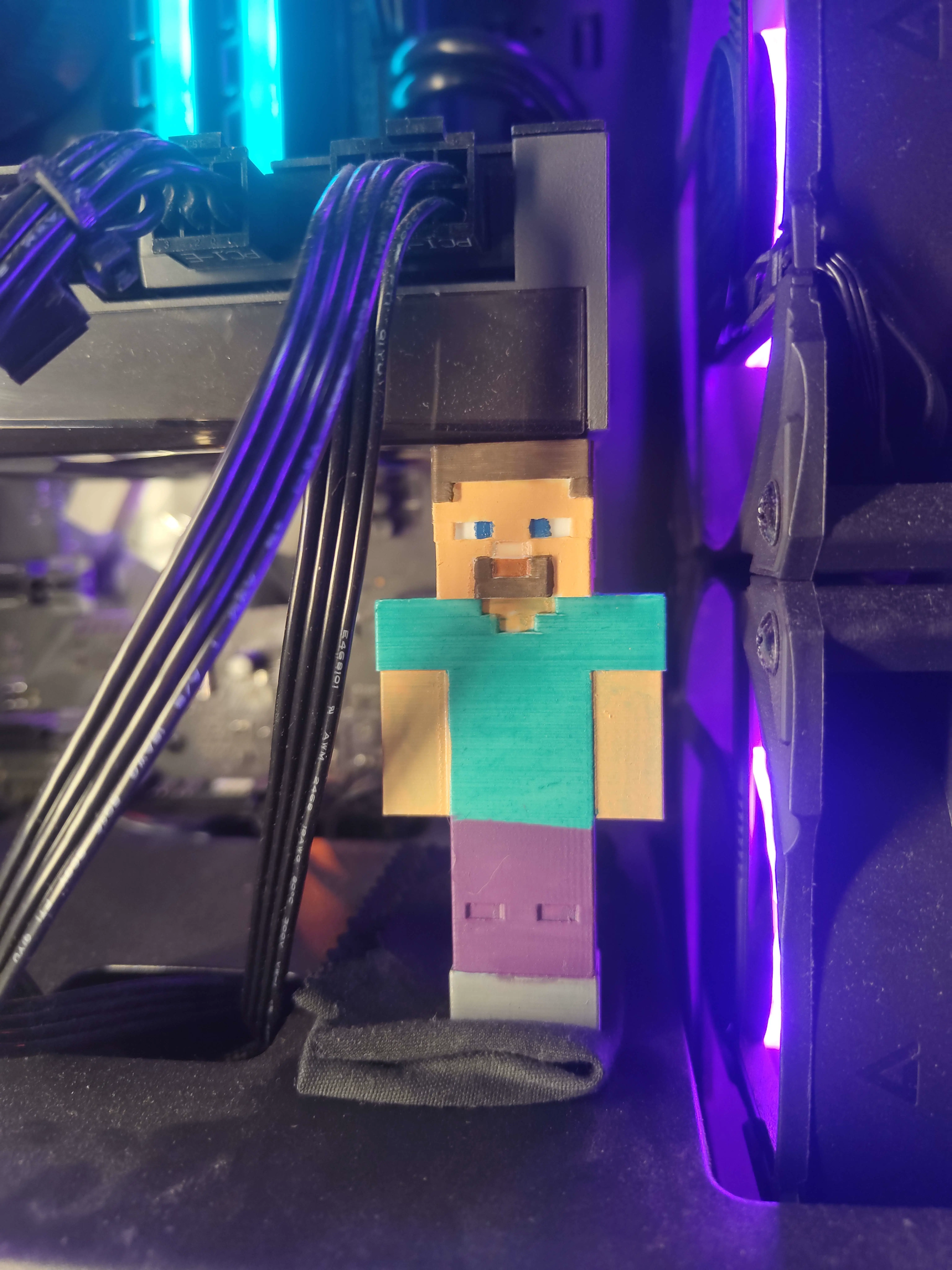 Minecraft Steve GPU Support