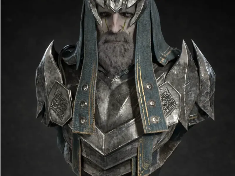 Adereços de Jogos STL Download - Diablo 3 Head Statue on Platform