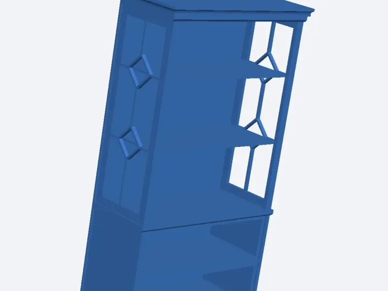 Model display cabinet