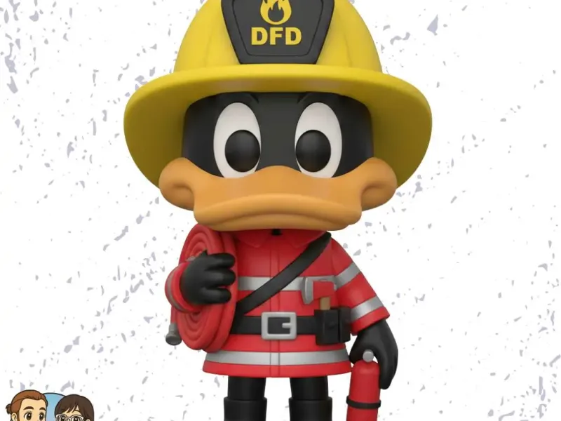 Funko Pop Lucas Duck Firefighter