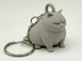 Grumpy Cat Keychain-0