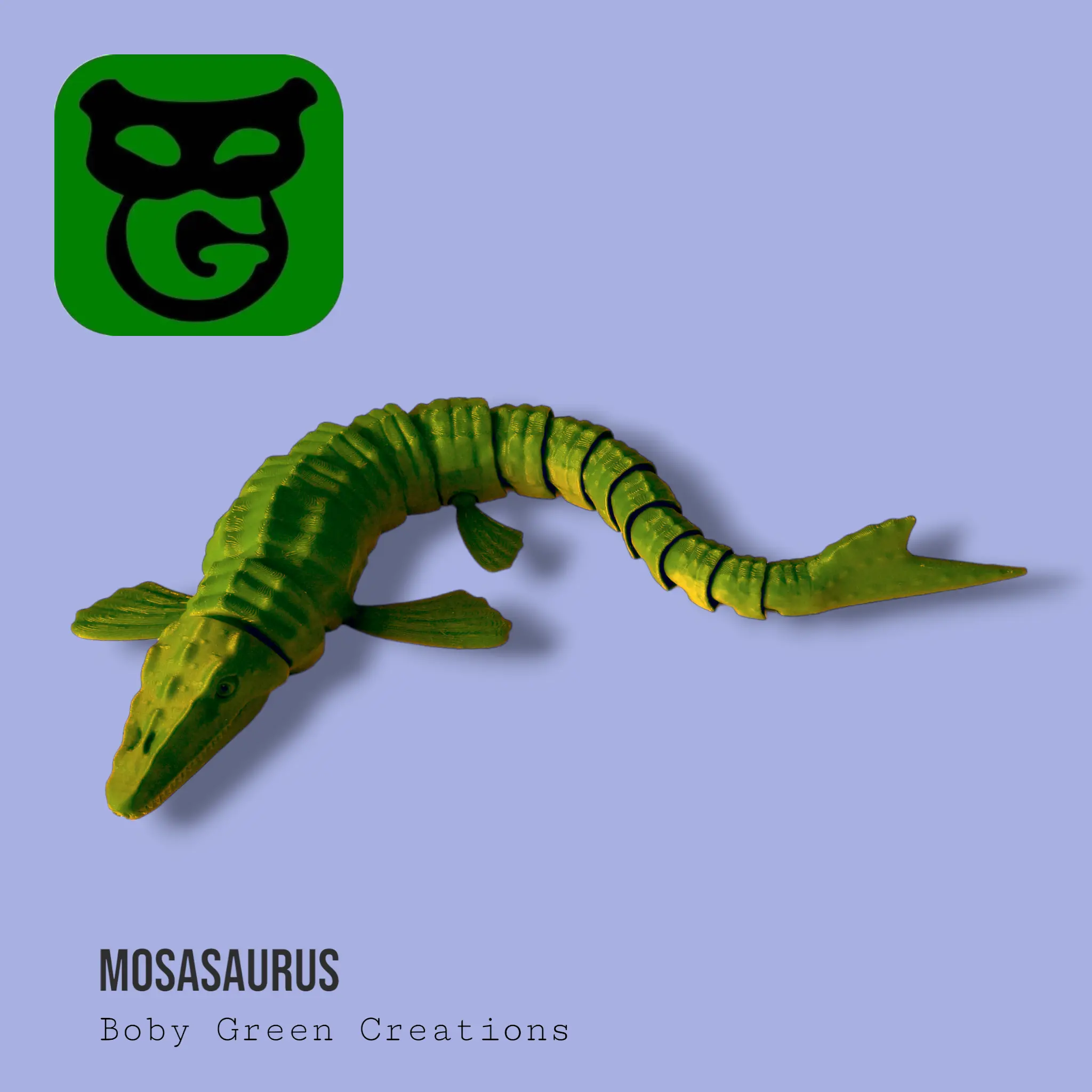Mosasaurus V2 Flexi
