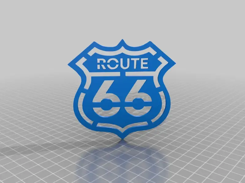 route 66 sign