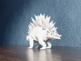 Low Poly Stegosaurus-6