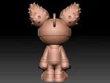 racoon  keychain-1