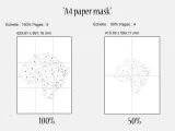 Geometric Bear head - wall design-5