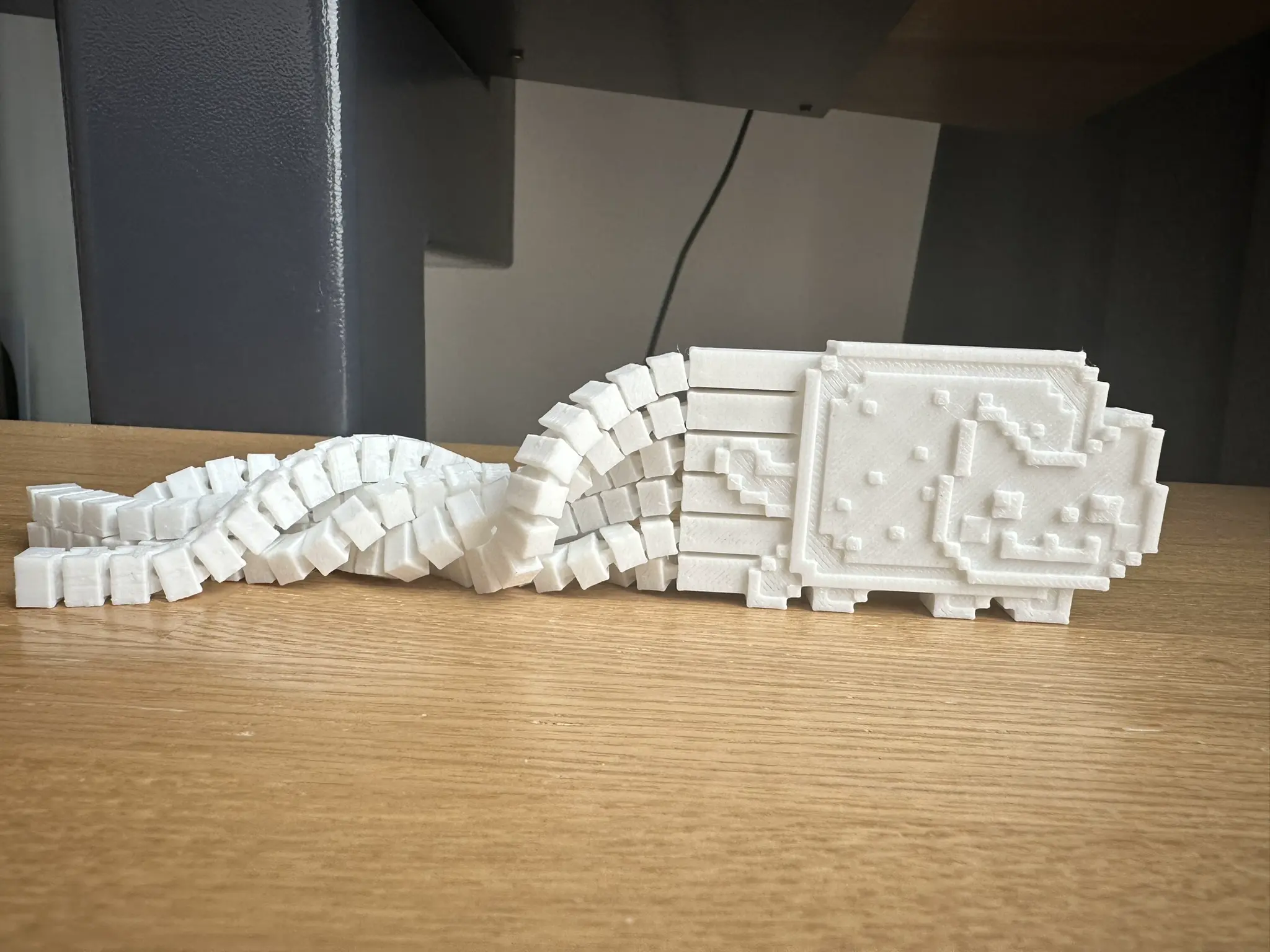 Flexible articulated nyan cat