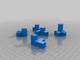 Five Piece Cube Puzzles-1