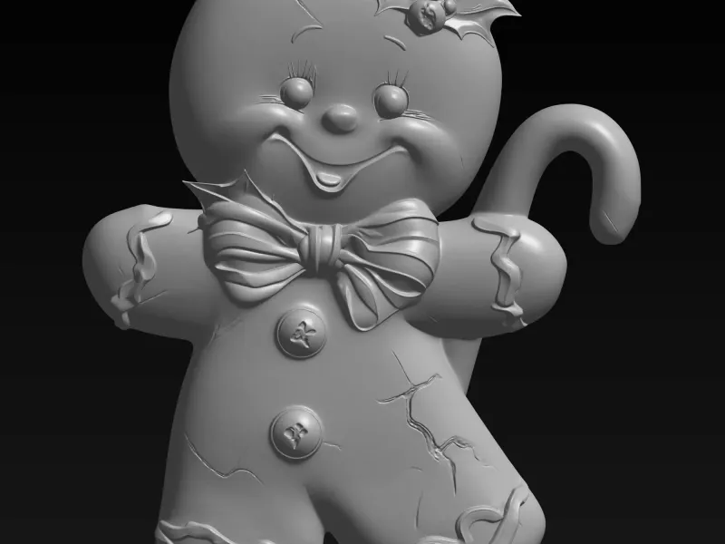 gingerbread man model 4