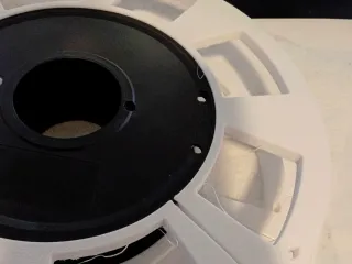 Small spool adapter