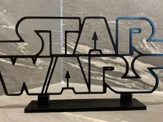 Star Wars Letters And Base