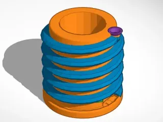 Cyclone Pen Holder 