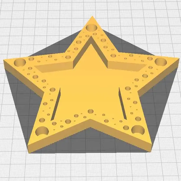 LED Strip Christmas Star Standee