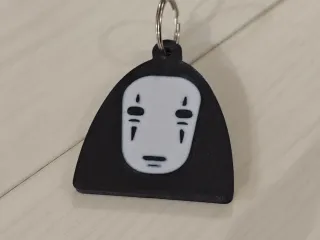 NO-FACE - chibi studio ghibli keychain
