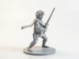 Swordsman Statue Fantasy Warrior 3D Printable-2