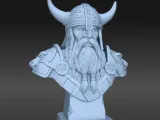Viking Bronze Bust ❤️-1