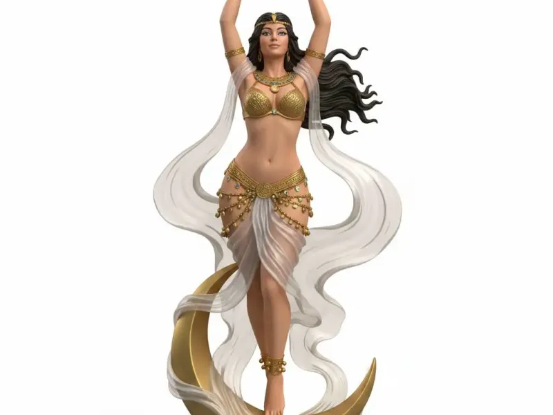 Moon Temple Dancer (Elegant & Sensual)