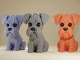 Knitted Schnauzer-1