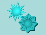 Sun Mold - Silicon Maker Template-0