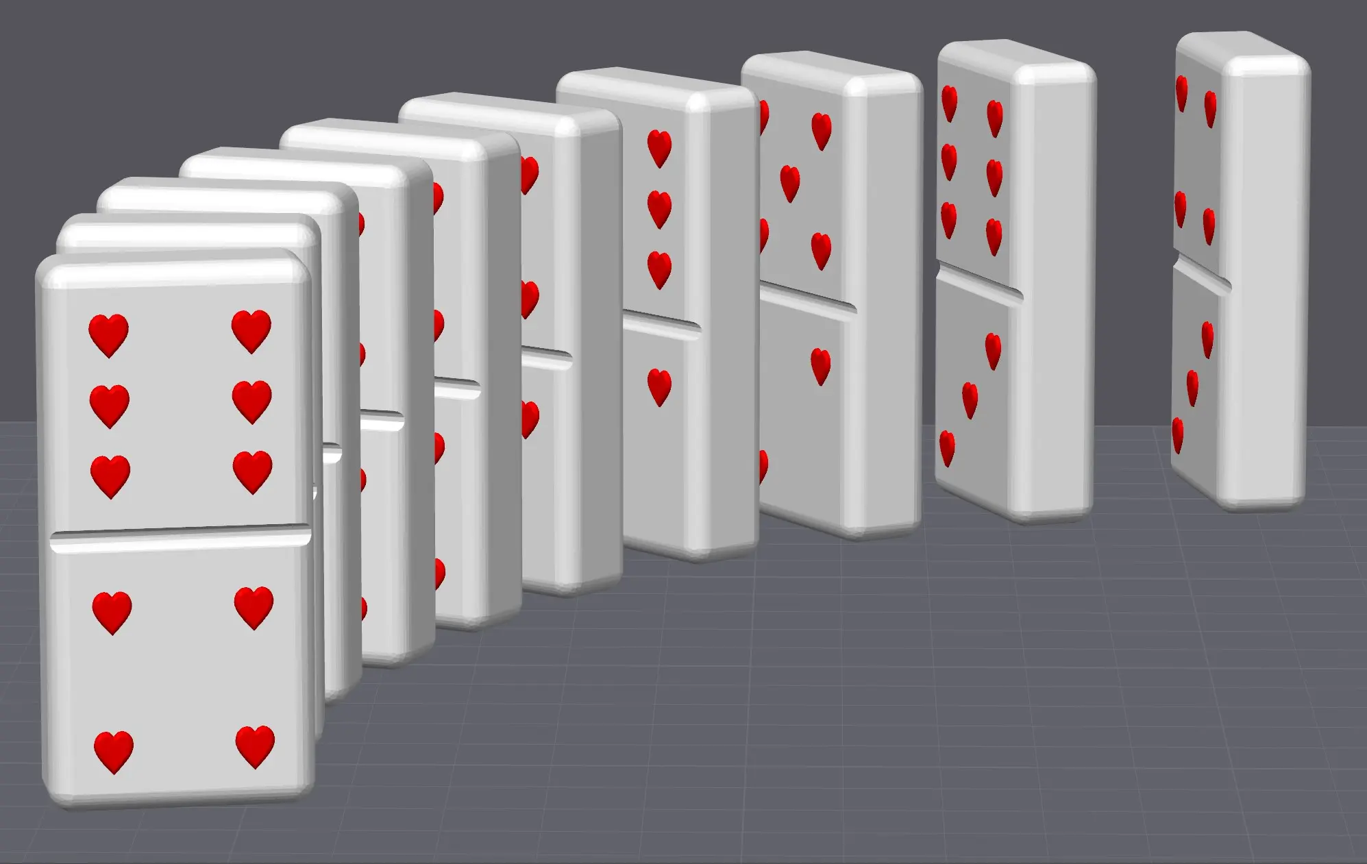 Cupid's Dominoes
