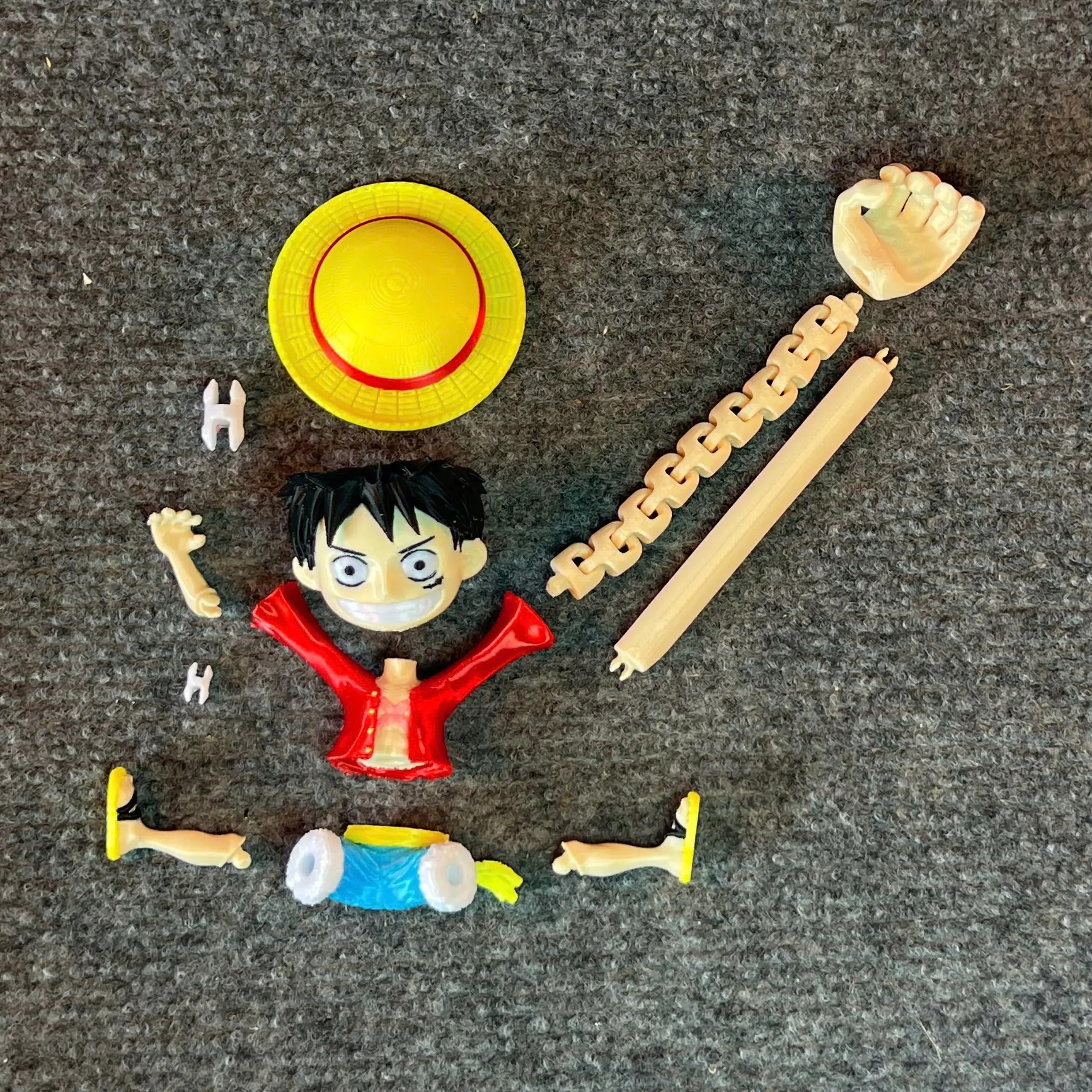 Luffy Moon Flexi Lamp - One Piece - Multicolor
