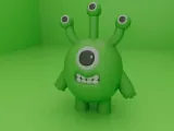 Cute Alien Monster-0