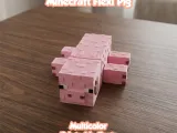 Minecraft Flexi Pig - Multicolor-1
