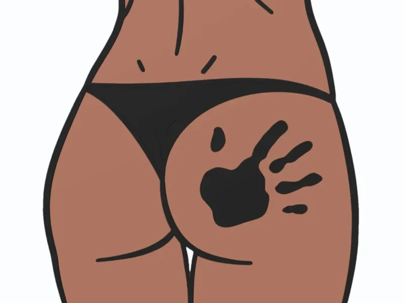 Butt Clap - Wall Art v1